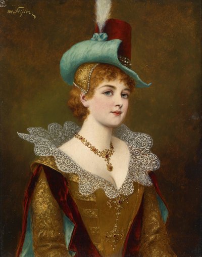 Noblewoman by Moritz Stifter